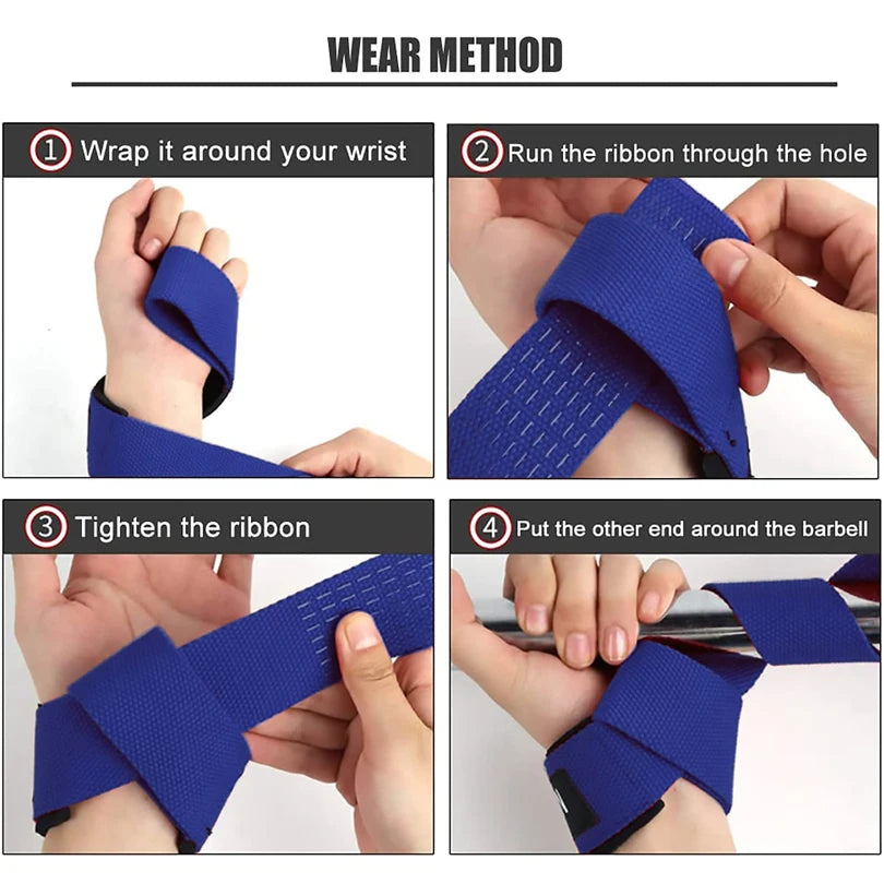 Straps para el levantamiento de pesas